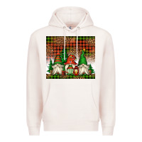 Pale Pink Christmas gnomes Premium Hoodie - Jasminsmagicworld