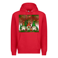 Red Christmas gnomes Premium Hoodie - Jasminsmagicworld