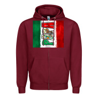 Burgundy mexico papa Zipper Hoodie - Zillion Design Studio