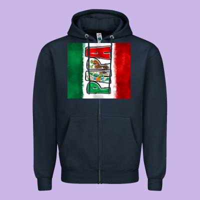 Mexico Papa Zipper Hoodie Designed By Zillion Design Studio
