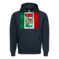Navy mexico papa Zipper Hoodie - Zillion Design Studio