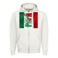 Oatmeal Heather mexico papa Zipper Hoodie - Zillion Design Studio