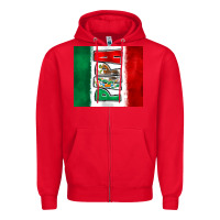 Red mexico papa Zipper Hoodie - Zillion Design Studio