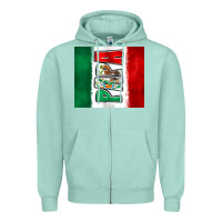 Seafoam mexico papa Zipper Hoodie - Zillion Design Studio