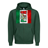 Sports Green mexico papa Zipper Hoodie - Zillion Design Studio