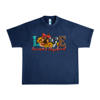 Navy love german shepherd Urban Heavy Tee - Artiststas