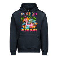 Navy life is better at the beach Urban Hoodie - MaliasSmallBusiness