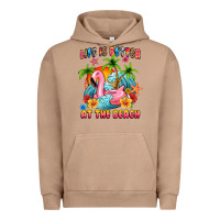 Pigment Burro life is better at the beach Urban Hoodie - MaliasSmallBusiness