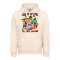 Sandshell life is better at the beach Urban Hoodie - MaliasSmallBusiness