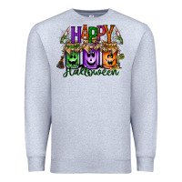 Heather Grey happy halloween jar Premium Sweatshirt - RacoonDesign