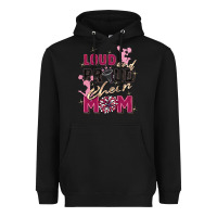 Black loud and proud cheer mom Heavyweight Hoodie - Zillion Design Studio