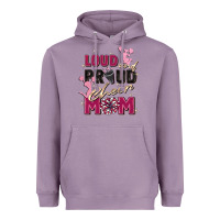 Lavender loud and proud cheer mom Heavyweight Hoodie - Zillion Design Studio