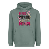 Sage loud and proud cheer mom Heavyweight Hoodie - Zillion Design Studio