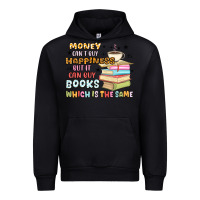 Black money can't buy happiness but it can buy books Urban Hoodie - MaliasSmallBusiness