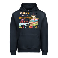 Navy money can't buy happiness but it can buy books Urban Hoodie - MaliasSmallBusiness