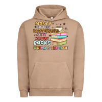 Pigment Burro money can't buy happiness but it can buy books Urban Hoodie - MaliasSmallBusiness