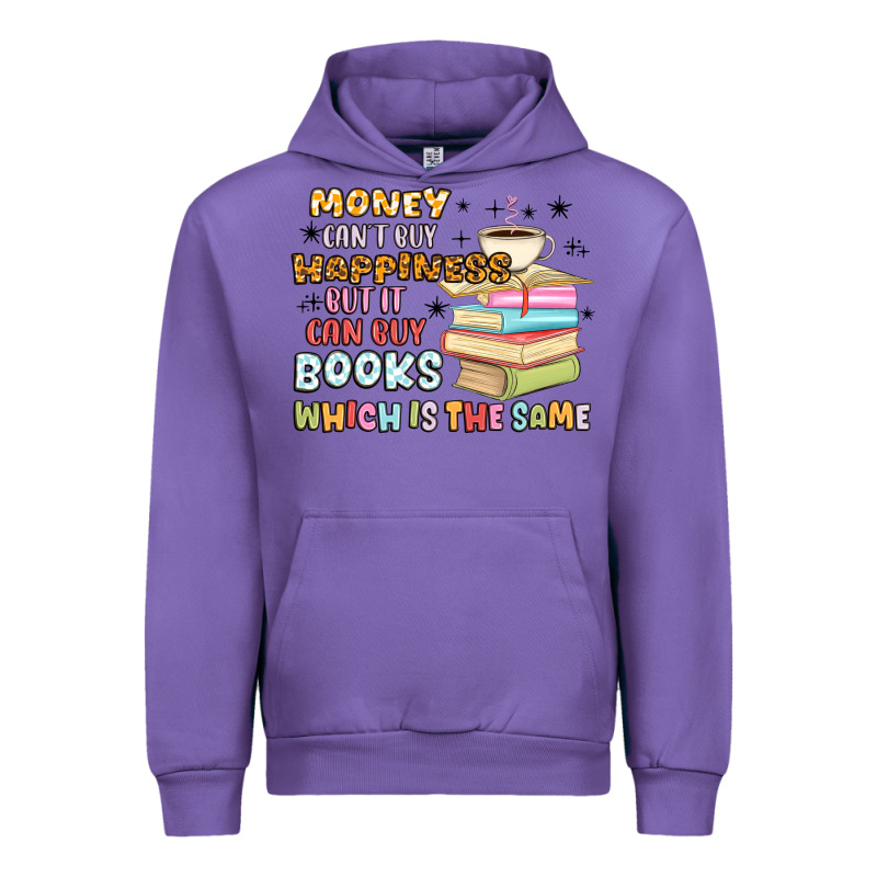 Money Can't Buy Happiness But It Can Buy Books Urban Hoodie by MaliasSmallBusiness | Teevron