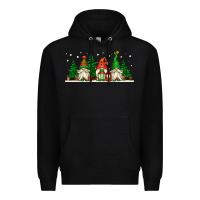 Black Christmas gnomes Premium Hoodie - Jasminsmagicworld