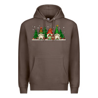 Coffee Christmas gnomes Premium Hoodie - Jasminsmagicworld