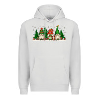 Dove Grey Christmas gnomes Premium Hoodie - Jasminsmagicworld