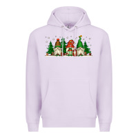 Lilac Christmas gnomes Premium Hoodie - Jasminsmagicworld