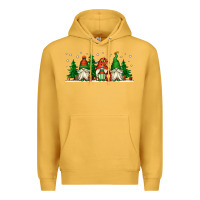 Mustard Christmas gnomes Premium Hoodie - Jasminsmagicworld