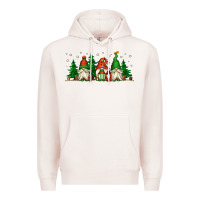 Pale Pink Christmas gnomes Premium Hoodie - Jasminsmagicworld