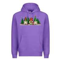 Purple Christmas gnomes Premium Hoodie - Jasminsmagicworld