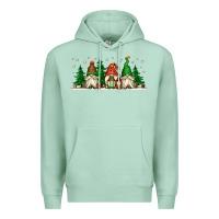 Seafoam Christmas gnomes Premium Hoodie - Jasminsmagicworld