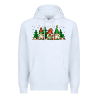 White Christmas gnomes Premium Hoodie - Jasminsmagicworld