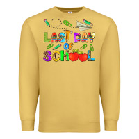 Antique Gold last day of school Premium Sweatshirt - HRA Design Shop