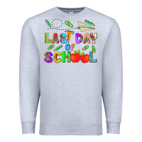 Heather Grey last day of school Premium Sweatshirt - HRA Design Shop