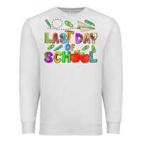 Oatmeal Heather last day of school Premium Sweatshirt - HRA Design Shop