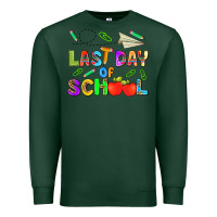Sports Green last day of school Premium Sweatshirt - HRA Design Shop