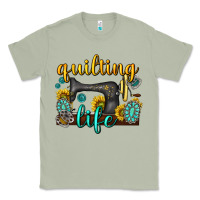 Matcha quilting life western Classic Tee - texasbilliewilder