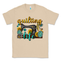 Mushroom quilting life western Classic Tee - texasbilliewilder