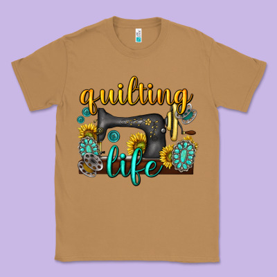 Classic Tee quilting life western
