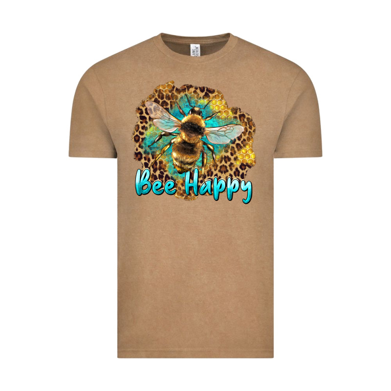 Bee Happy Vintage Tee by Artiststas | Teevron