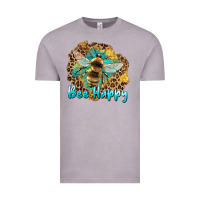 Vintage Zinc bee happy Vintage Tee - Artiststas