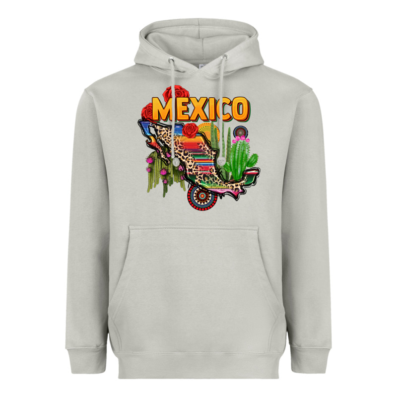 Mexico Map Heavyweight Hoodie by CTS Tumbler Store | Teevron