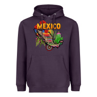 Plum mexico map Heavyweight Hoodie - CTS Tumbler Store