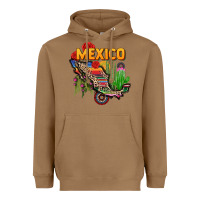 Toasted Coconut mexico map Heavyweight Hoodie - CTS Tumbler Store