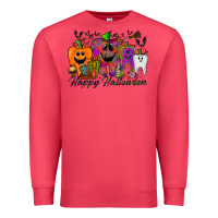 Cardinal happy halloween tooth Premium Sweatshirt - RacoonDesign