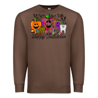 Chestnut happy halloween tooth Premium Sweatshirt - RacoonDesign
