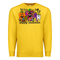 Lemon happy halloween tooth Premium Sweatshirt - RacoonDesign