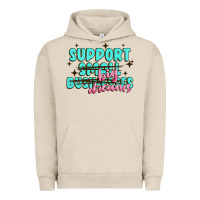 Pigment French Oak support small businesses big dreams Urban Hoodie - MaliasSmallBusiness