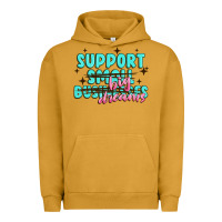 Pigment Peanut Butter support small businesses big dreams Urban Hoodie - MaliasSmallBusiness