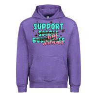Tulip support small businesses big dreams Urban Hoodie - MaliasSmallBusiness