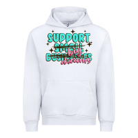 White support small businesses big dreams Urban Hoodie - MaliasSmallBusiness