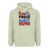 Matcha loud and proud football mom Heavyweight Hoodie - Zillion Design Studio